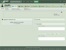 Tablet Screenshot of bloodfly.deviantart.com