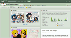 Desktop Screenshot of anti-preppy-group.deviantart.com