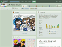 Tablet Screenshot of anti-preppy-group.deviantart.com