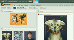 Desktop Screenshot of aireona93.deviantart.com