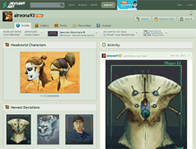 Tablet Screenshot of aireona93.deviantart.com