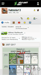 Mobile Screenshot of hatoola13.deviantart.com