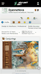 Mobile Screenshot of dyannenova.deviantart.com