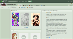 Desktop Screenshot of claim-a-pairing.deviantart.com
