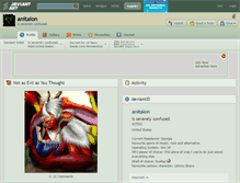 Tablet Screenshot of anitalon.deviantart.com