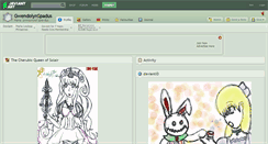 Desktop Screenshot of gwendolynspadus.deviantart.com