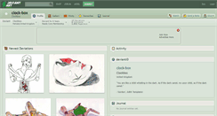 Desktop Screenshot of clock-box.deviantart.com