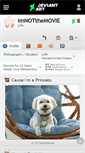 Mobile Screenshot of imnotthemovie.deviantart.com