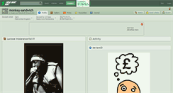 Desktop Screenshot of monkey-sandwich.deviantart.com