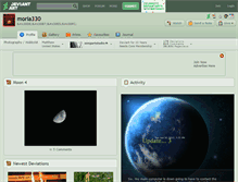 Tablet Screenshot of moria330.deviantart.com