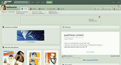 Desktop Screenshot of bekkouche.deviantart.com