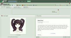 Desktop Screenshot of kanmi-uki.deviantart.com