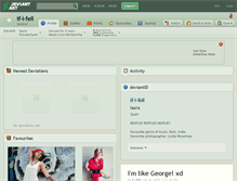 Tablet Screenshot of if-i-fell.deviantart.com