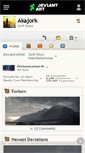 Mobile Screenshot of akajork.deviantart.com