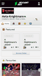 Mobile Screenshot of meta-knightmare.deviantart.com