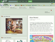 Tablet Screenshot of lcibos.deviantart.com