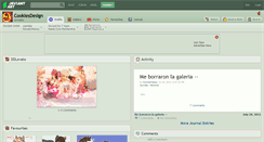 Desktop Screenshot of cookiesdesign.deviantart.com