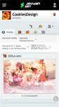 Mobile Screenshot of cookiesdesign.deviantart.com