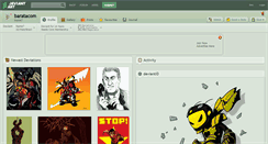 Desktop Screenshot of baratacom.deviantart.com