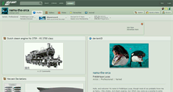 Desktop Screenshot of namu-the-orca.deviantart.com