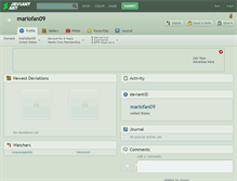 Tablet Screenshot of mariofan09.deviantart.com