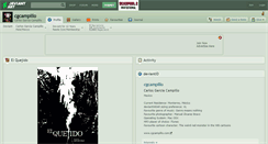 Desktop Screenshot of cgcampillo.deviantart.com