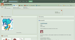 Desktop Screenshot of lukefabreplz.deviantart.com