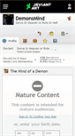 Mobile Screenshot of demonsmind.deviantart.com