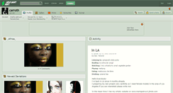 Desktop Screenshot of carroth.deviantart.com