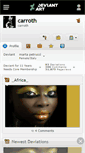 Mobile Screenshot of carroth.deviantart.com