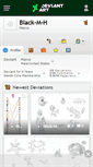 Mobile Screenshot of black-m-h.deviantart.com