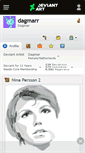 Mobile Screenshot of dagmarr.deviantart.com