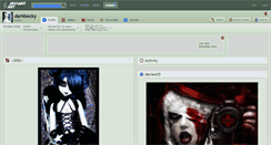 Desktop Screenshot of darkbecky.deviantart.com