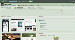 Desktop Screenshot of crazyclouds.deviantart.com