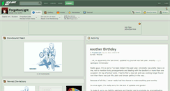 Desktop Screenshot of forgottenlight.deviantart.com