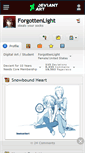 Mobile Screenshot of forgottenlight.deviantart.com