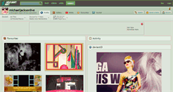 Desktop Screenshot of michaeljacksonlive.deviantart.com