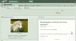 Desktop Screenshot of elanorthefair.deviantart.com