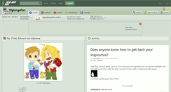 Desktop Screenshot of digiangefan.deviantart.com