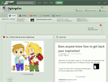 Tablet Screenshot of digiangefan.deviantart.com