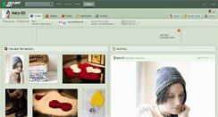 Desktop Screenshot of mary-sd.deviantart.com