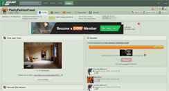 Desktop Screenshot of flashyfashionfraud.deviantart.com