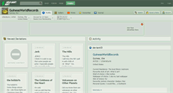 Desktop Screenshot of guineasworldrecords.deviantart.com