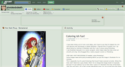 Desktop Screenshot of pixelatedxdeath.deviantart.com