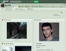 Tablet Screenshot of ferrysvk.deviantart.com