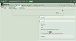 Desktop Screenshot of kuroiuso.deviantart.com