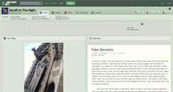 Desktop Screenshot of bandit-in-the-night.deviantart.com