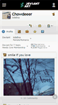 Mobile Screenshot of chowdeeer.deviantart.com