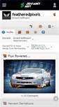 Mobile Screenshot of featheredpixels.deviantart.com