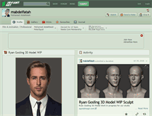 Tablet Screenshot of mabdelfatah.deviantart.com